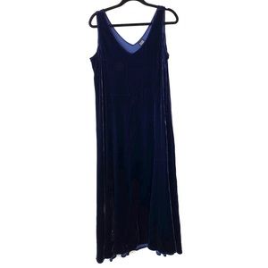 Blue velvet Eileen Fisher Dress